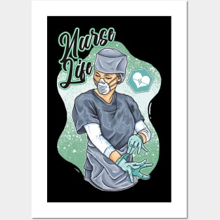 Nurse Life Posters and Art